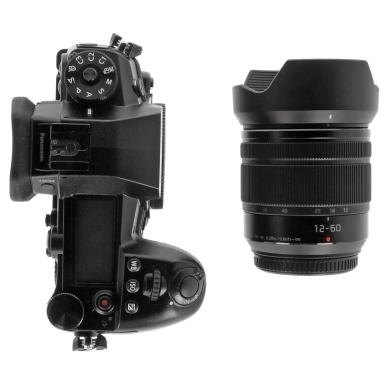 Panasonic Lumix DC-G9 avec Objektiv Lumix G Vario 12-60mm 3.5-5.6 ASPH Power OIS (DC-G9MEG-K) - neuf - Comme neuf Panasonic sur As Good As New